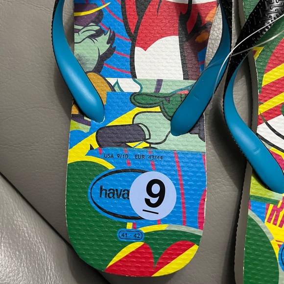 NWT - Havaianas x Mickey Mouse Flip Flop - Made in Brazil - US 10, US 11 - Picture 5 of 5